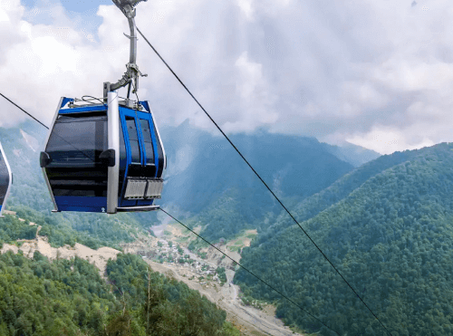 Gabala and Shamakhi Tour from Baku — Nohur Lake and Caucasus mountain scenery in Gabala