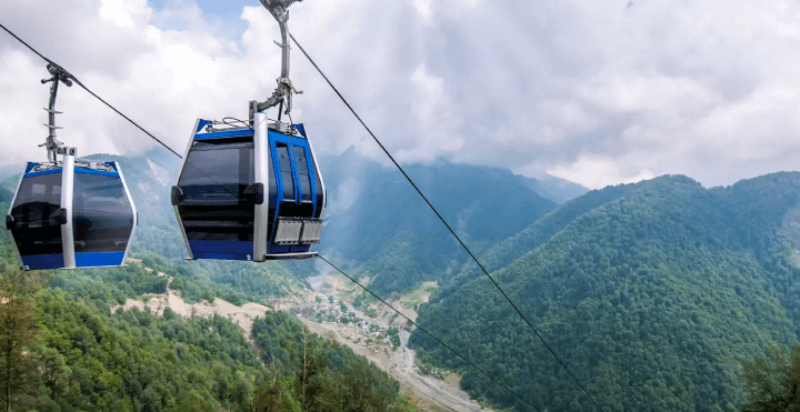 Gabala and Shamakhi Tour from Baku — Nohur Lake and Caucasus mountain scenery in Gabala