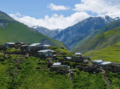 Guba Khinalig Tour from Baku — Khinalig village in the Greater Caucasus Mountains