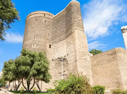 Baku Old City and Modern City
