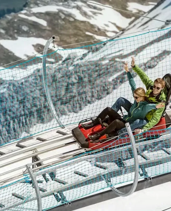 Mountain coaster at Shahdag Mountain Resort in Azerbaijan